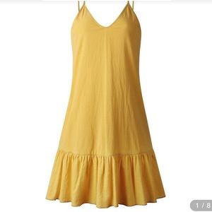Twill loose Summer dress
